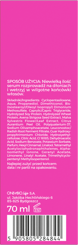 OnlyBio Hair Cycling Regeneracja Serum na Końcówki 70ml