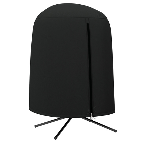 Outsunny 190 x Φ128cm Hanging Egg Chair Furniture Cover - Black