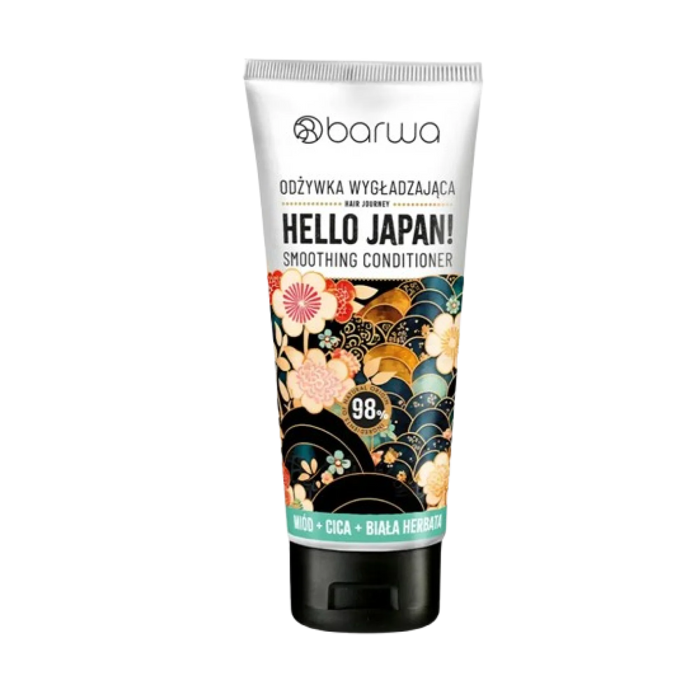 Barwa Hair Journey Hello Japan Wygładzająca Odżywka dla Włosów Puszących Się 200ml
