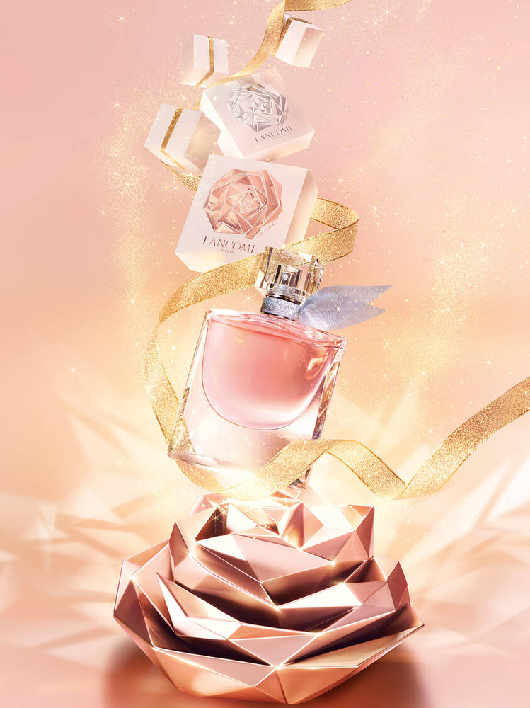 Lancome La Vie Est Belle Gift Set 50ml EDP + 10ml EDP + 50ml Body Lotion Set for Women 1 Piece