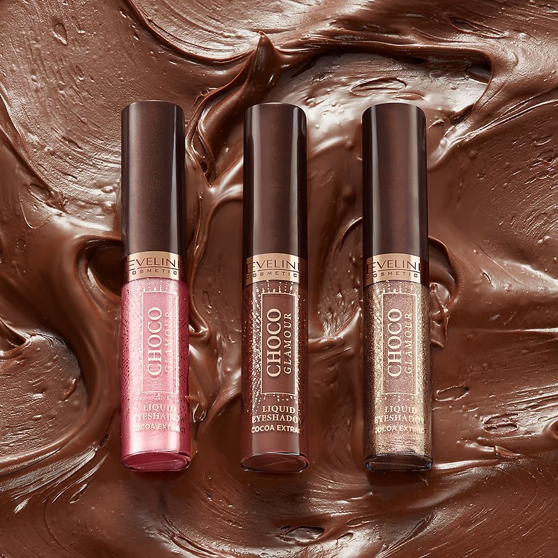 Eveline Choco Glamour Waterproof Liquid Eyeshadows No. 05 6.5ml