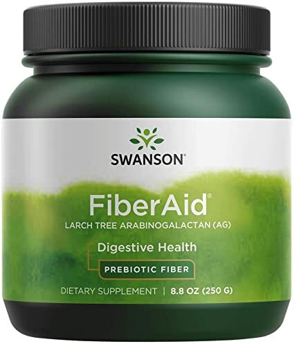 Swanson FiberAid Larch Tree Arabinogalactan (AG) Wspomaga Prawidłową Pracę Jelit 250g