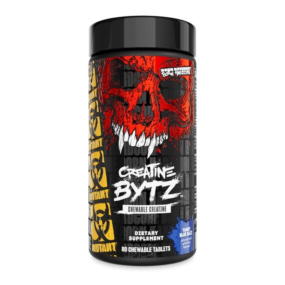 Creatine Bytz Chewables, Tang Blue Razz - 80 chewables