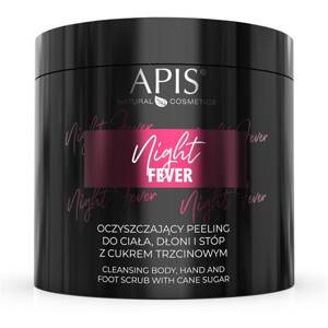 Apis Night Fever Oczyszczający Peeling do Ciała Dłoni i Stóp z Cukrem Trzcinowym 700g