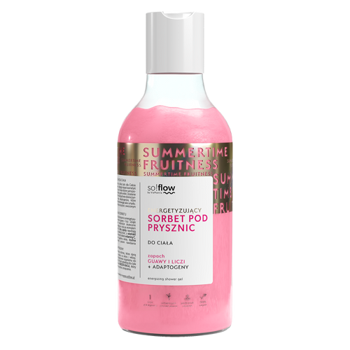 So!Flow by Vis Plantis Sorbet pod Prysznic Gujawa i Liczi 400ml