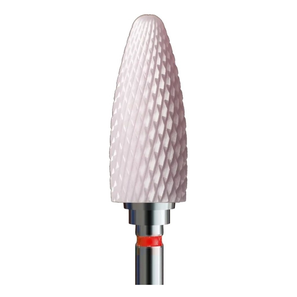 IQ Nails Ceramic Nail Drill Bit Extra Fine Cone Pink Z274XF HP.060_P