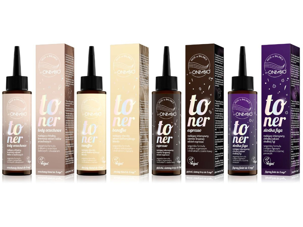 OnlyBio Hair in Balance Toner do Włosów Banoffee 100ml