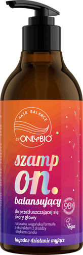 OnlyBio Hair Balance Balancing Shampoo for Oily Scalp 400ml
