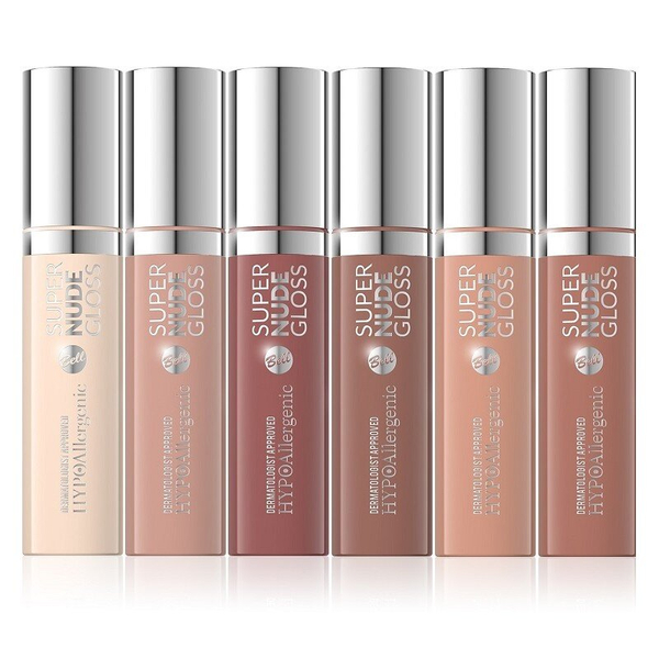 Bell HypoAllergenic Moisturizing Super Nude Gloss 01 Dew 15ml