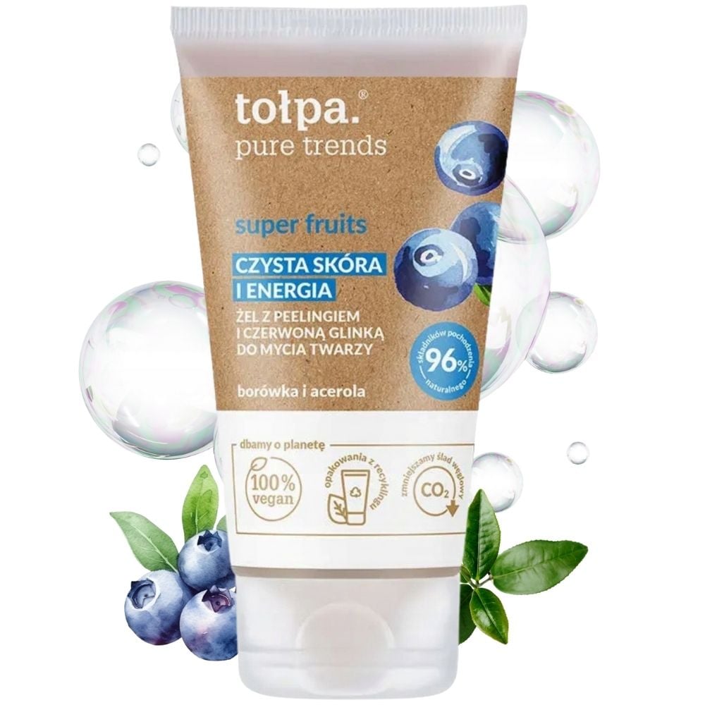 Tolpa Super Fruits Facial Cleansing Gel With Peeling 150ml