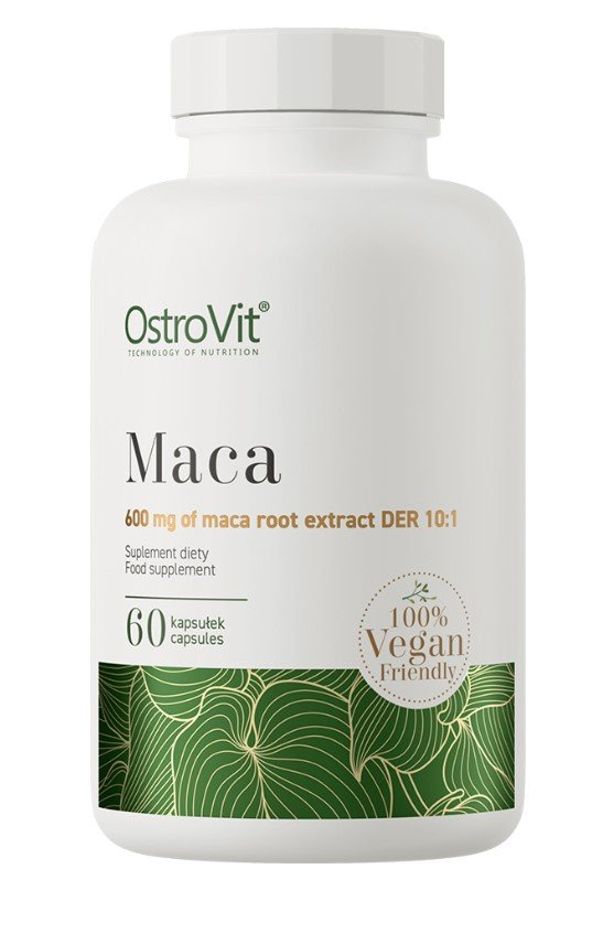 OstroVit Maca, 600mg - 60 vcaps
