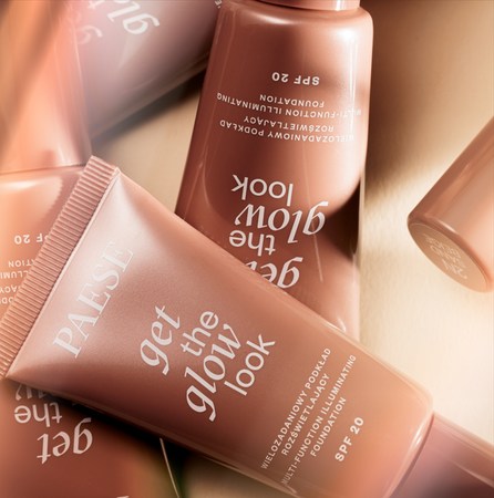 Paese Get The Glow Look Wielozadaniowy Podkład Rozświetlający Nr 2N Sand Beige SPF20 30ml