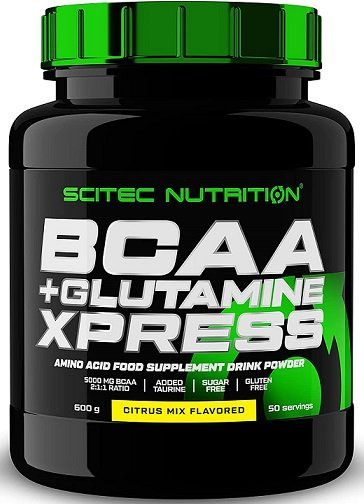 SciTec BCAA + Glutamine XPress, Citrus Mix - 600g