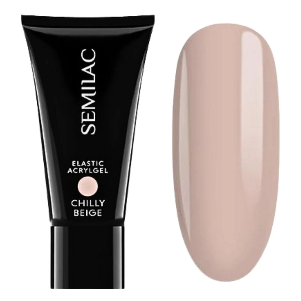 Semilac Elastic Acrylgel - Chilly Beige 30g