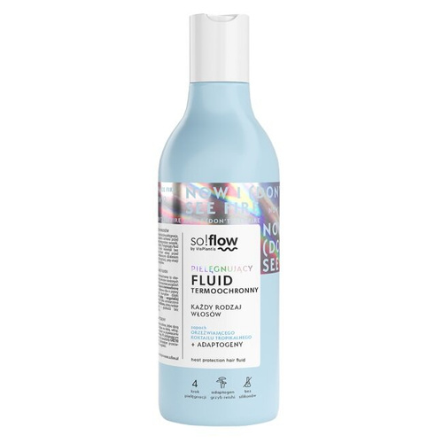 So!Flow Pielęgnujący Fluid Termoochronny dla każdego Rodzaju Włosów 150ml