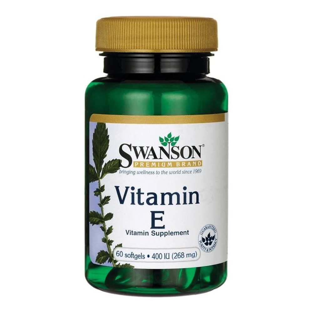 Swanson Vitamin E 400 IU 60 Kapsułek