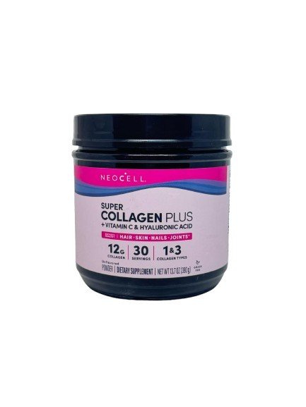 NeoCell Super Collagen Plus z Witaminą C i Kwasem Hialuronowym Na Skórę 390g