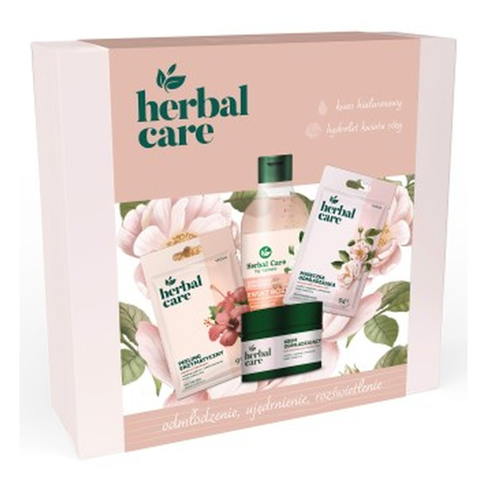 Herbal Care Zestaw Pielęgnacyjny Do Twarzy Dzika Róża 4 Elementy