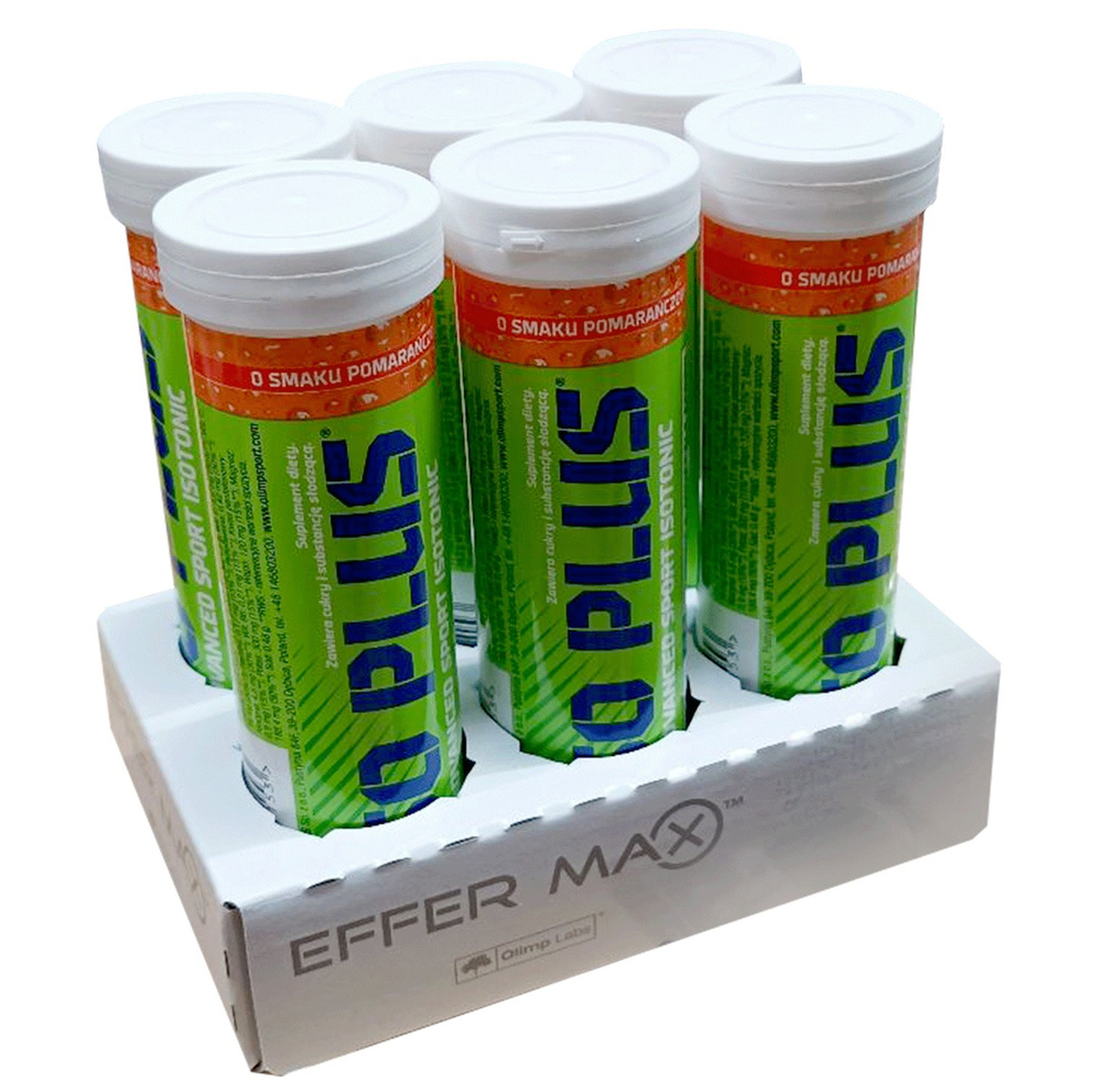 Olimp Nutrition Iso Plus Effervescent Napój Izotoniczny w Tabletkach Musujących na Nawodnienie 6 x 10 Tabletek