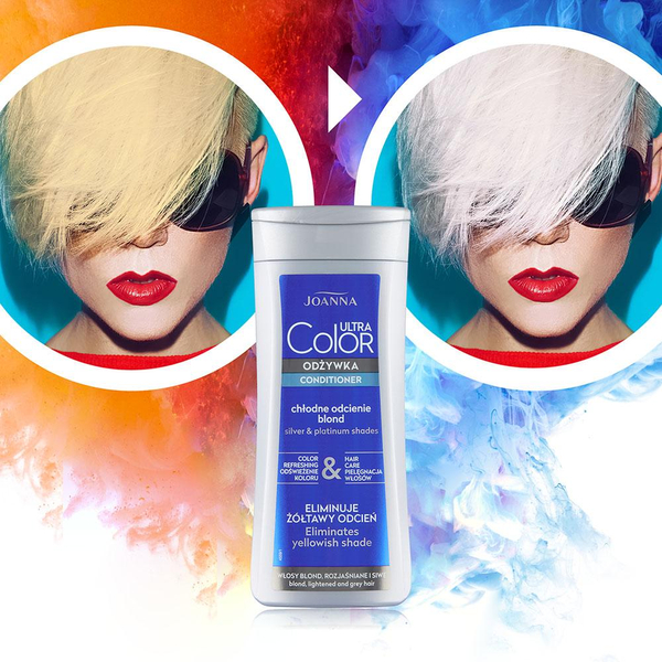Joanna Ultra Color Conditioner Cool Blonde Shades 200g
