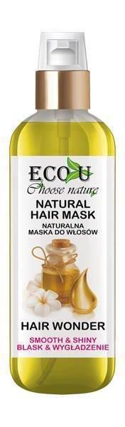 Eco U Natural Oils Hair Mask with Vitamins Smooth and Shine 125ml