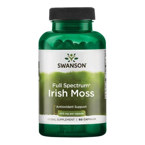 Swanson Full Spectrum Irish Moss 400mg 60 Capsules