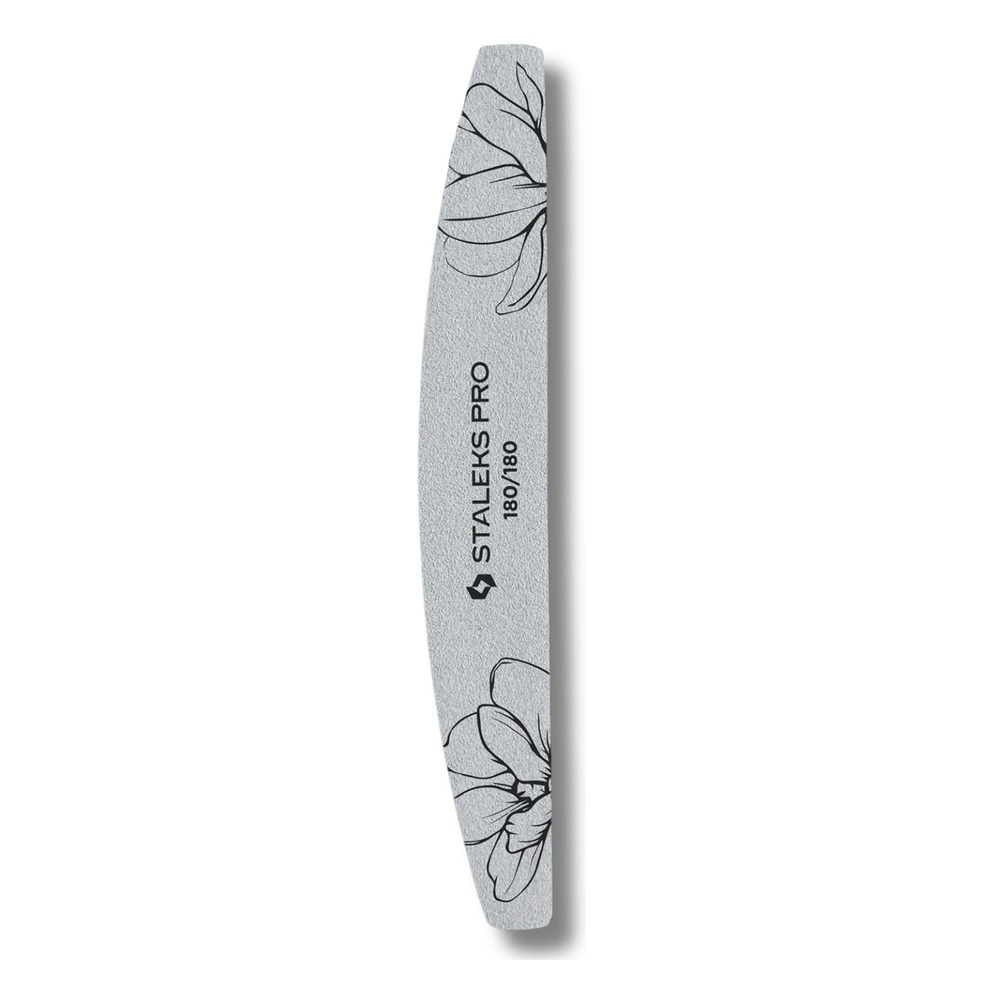 Staleks Expert Pro NFE-40 Crescent Mineral Nail File  180/180 Grit 25pcs