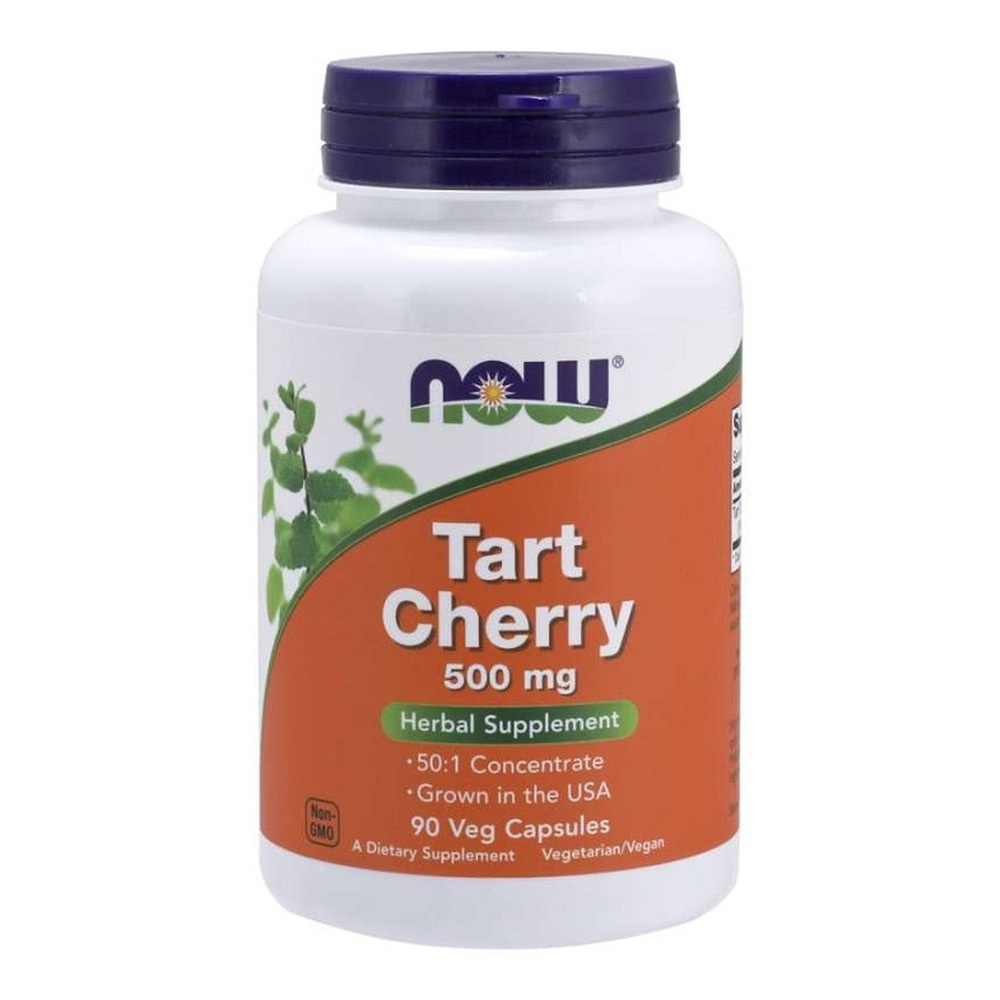 NOW Foods Tart Cherry 500mg Montmorency Cherry Extract 90 Vcaps