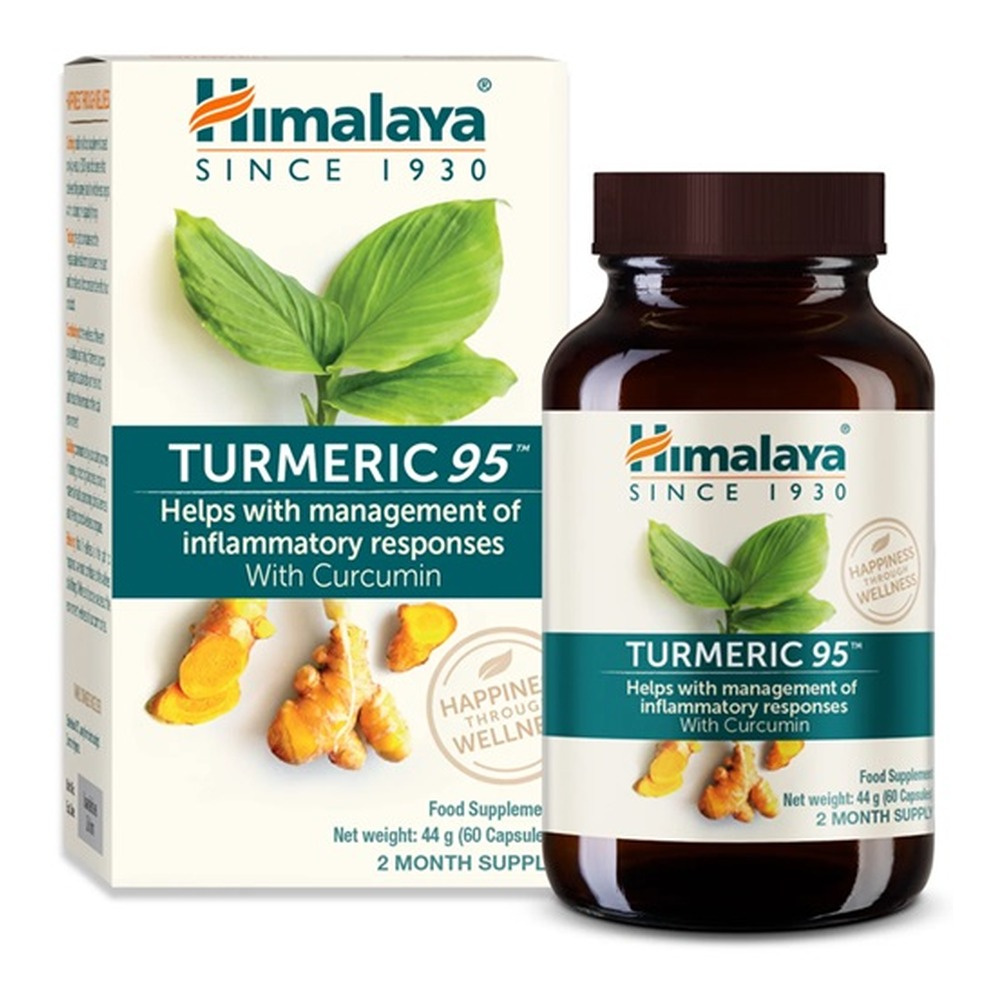 Himalaya Turmeric 95 with Curcumin Kurkuma 60 Kapsułek