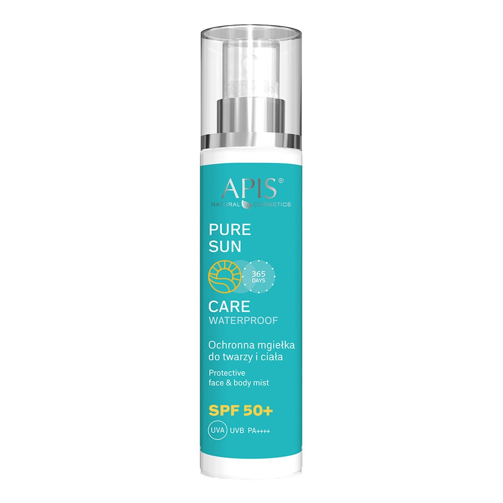 Apis Pure Sun Wodoodporna Mgiełka Ochronna do Twarzy i Ciała SPF 50 dla każdego Rodzaju Skóry 150ml