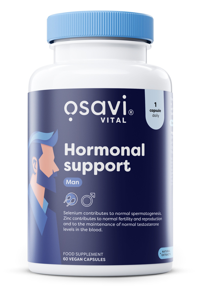 Osavi Hormonal Support Man 60 kapsułek na wsparcie hormonalne mężczyzn