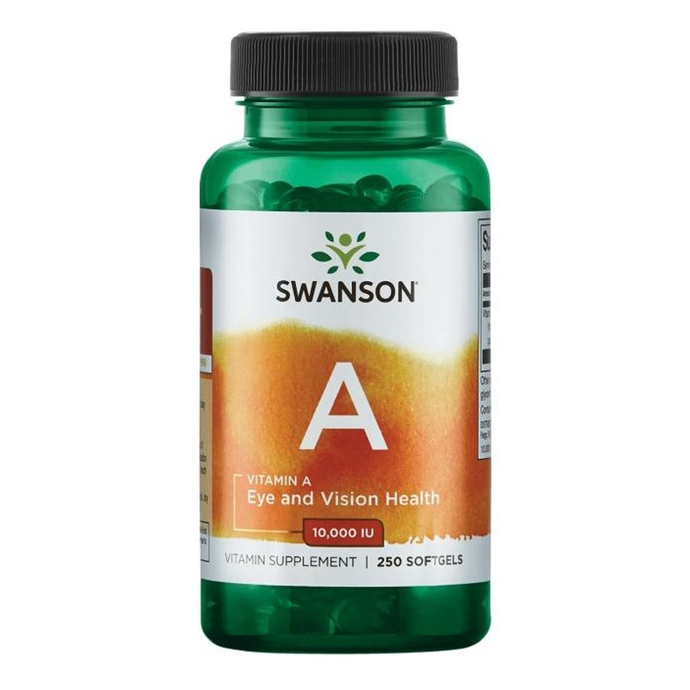 Vitamin A, 10 000 IU - 250 softgels