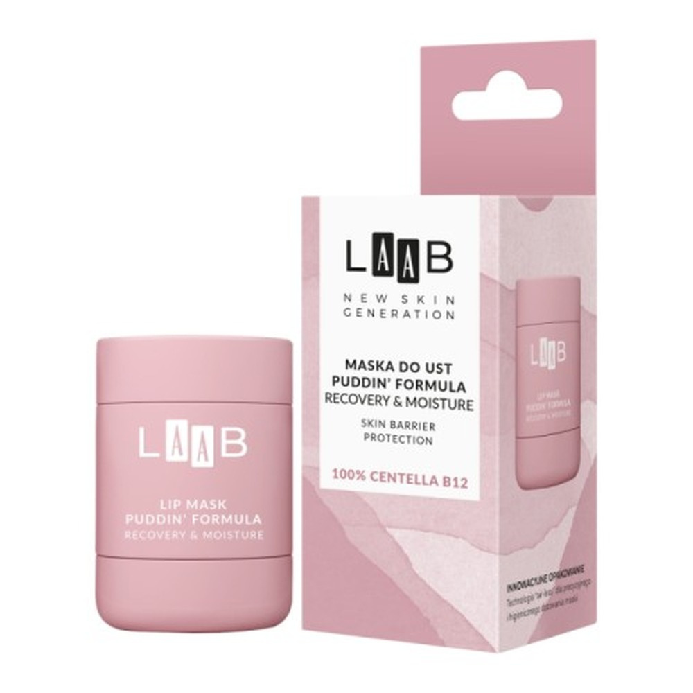 Aa Laab 100% Centella B12 Lip Mask Puddin' Formula Recovery & Moisture 15g