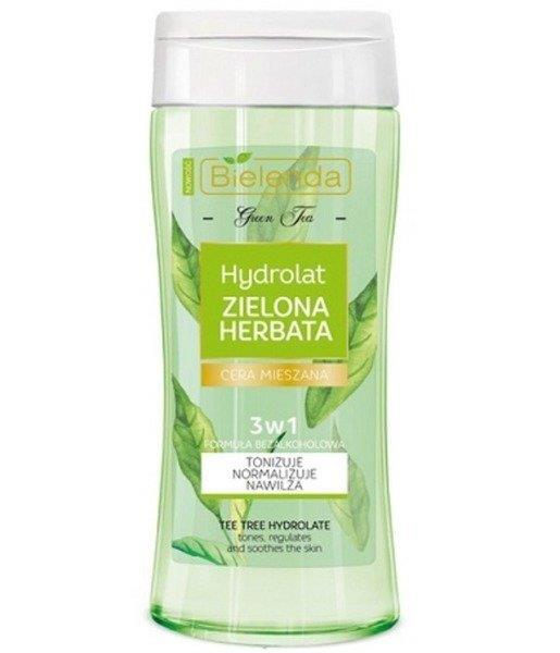 Bielenda Hydrolat Zielona Herbata Tonik Cera Mieszana 200ml