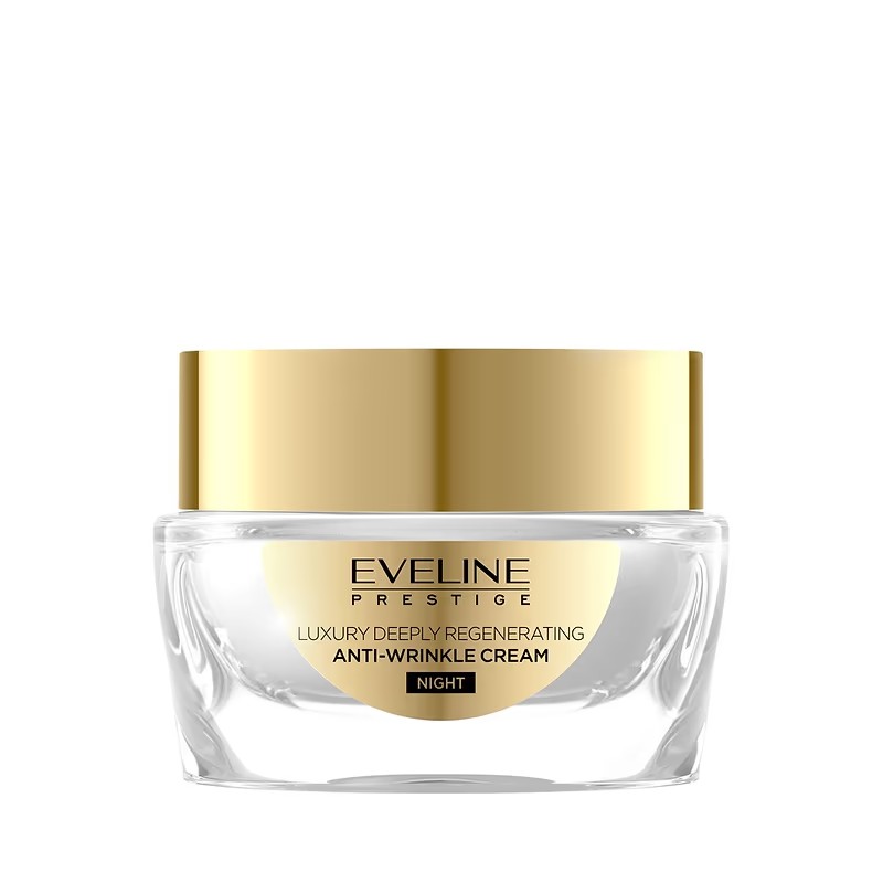 Eveline Prestige 24K Snail & Caviar Luxurious Deeply Regenerating Anti-Wrinkle Night Cream 50ml