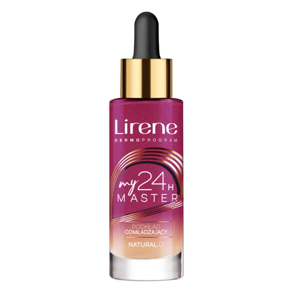 Lirene My 24H Master Covering Foundation Podkład Kryjący Nr 01 Natural 30ml