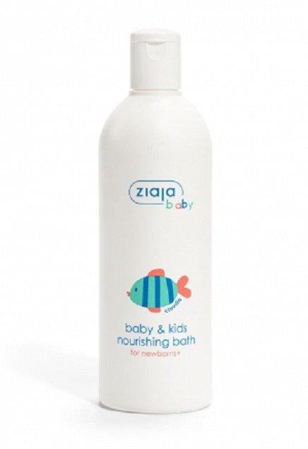 Ziaja Baby Nourishing Bath Foam for Babies from 1 Day of Life Vegan 370ml