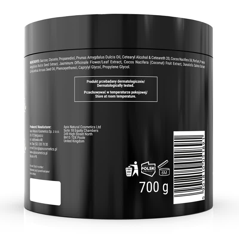 Apis Sunny Rio Smoothing Scrub for Body Hands and Feet 700g