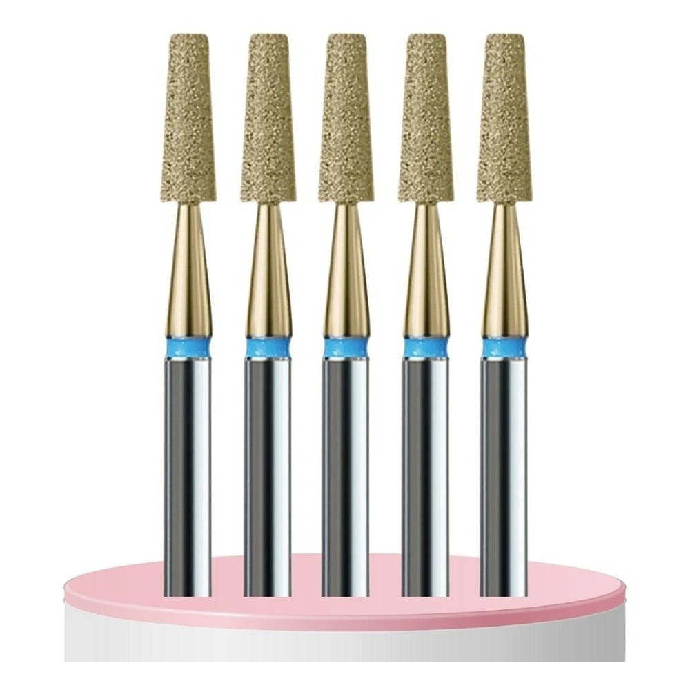 IQ Nails Frezy diamentowe ścięty stożek 2.5mm ZRN 5 szt.