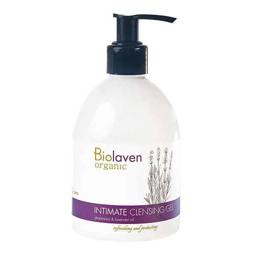 Biolaven Delikatny Żel do Higieny Intymnej z Olejem z Pestek Winogron i Lawendy 300ml