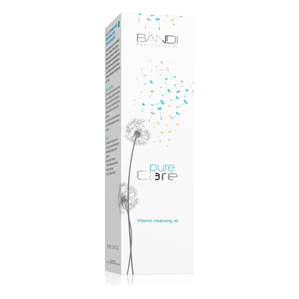 Bandi Pure Care Lekki Witaminowy Olejek do Demakijażu Twarzy Oczu i Ust dla każdego Rodzaju Skóry 170ml