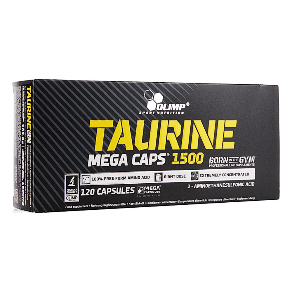 Taurine Mega Caps - 120 caps