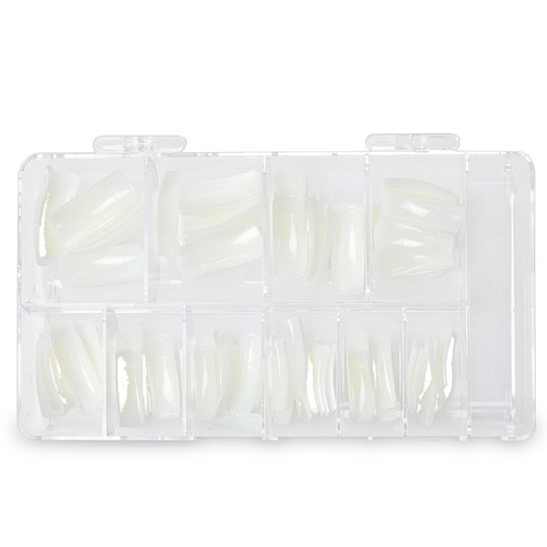 NeoNail Natural Tips for Gel and Acrylic Nails Tipsy 120 Sztuk
