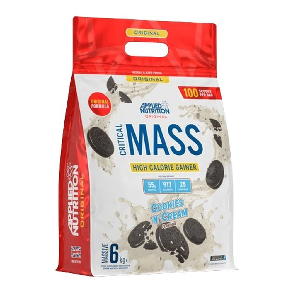 Applied Nutrition Critical Mass Original Gainer, Ciasteczka i krem 6000g