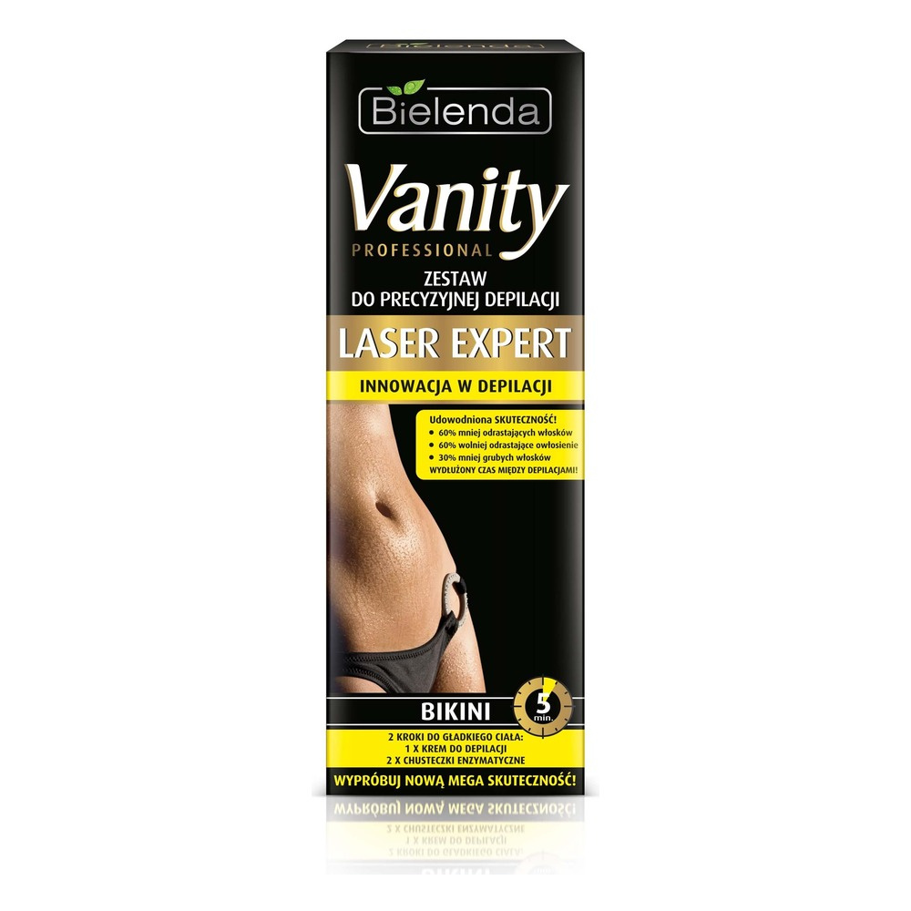 Bielenda Vanity Laser Expert Krem do Depilacji Okolic Bikini z Roślinnym Extraktem 100ml