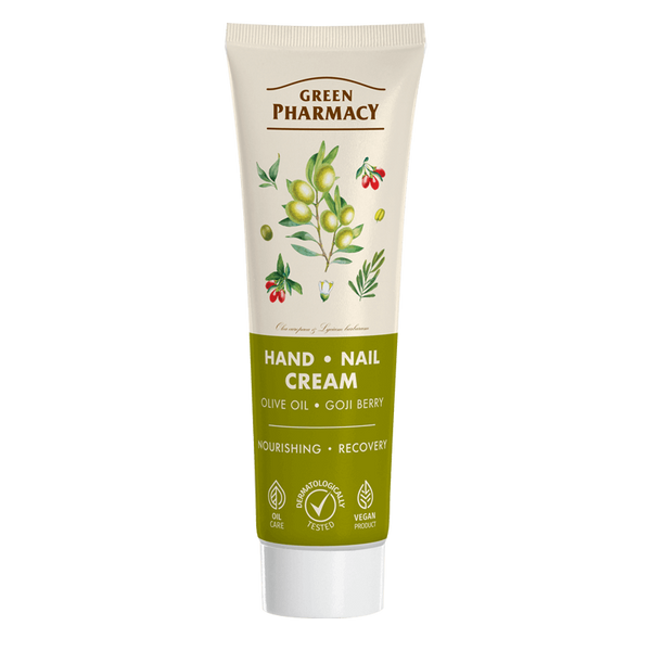 Green Pharmacy Hand and Nail Cream Olive Oil and Goji Berries 100ml