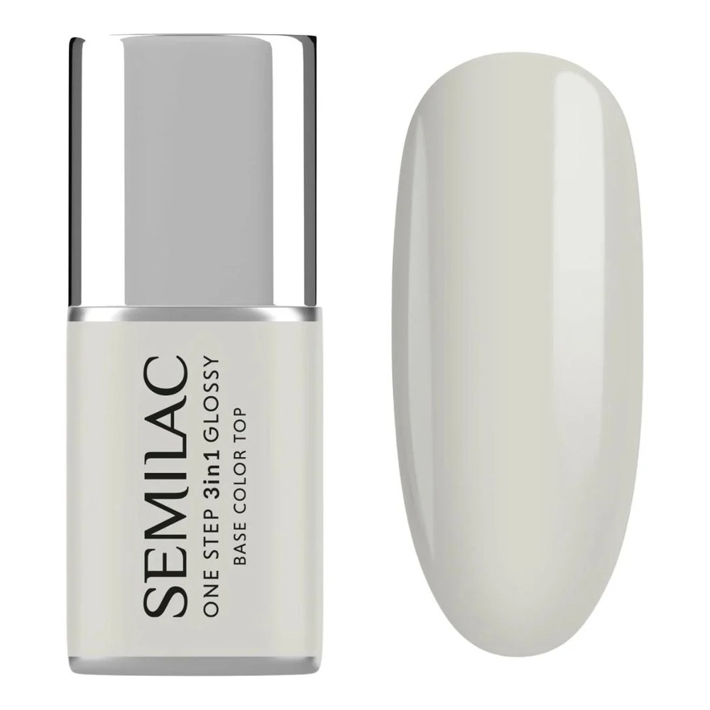 Semilac One Step 3in1 Hybrid Gel Polish S110 The White 7ml