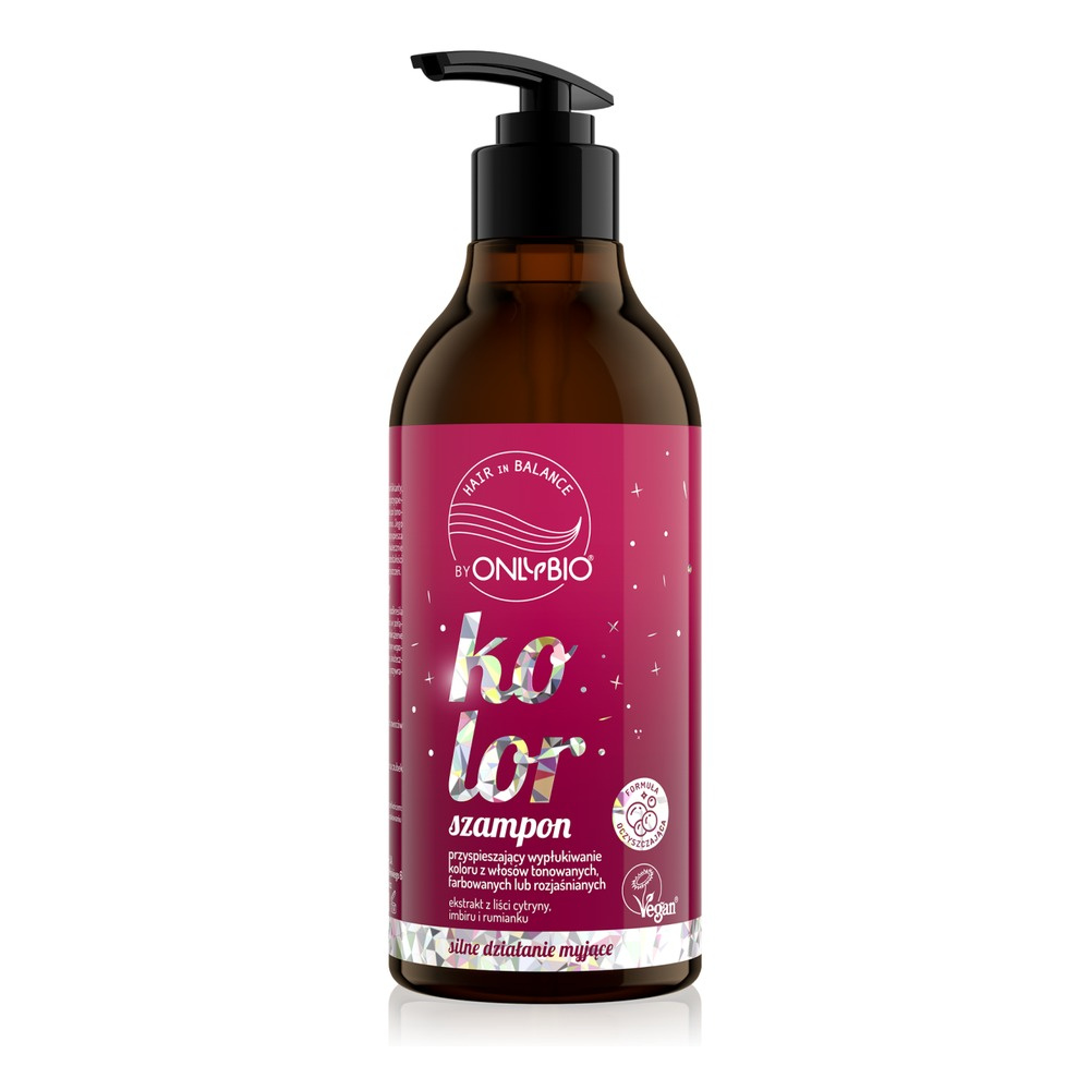 OnlyBio Hair in Balance Color Shampoo Accelerating Color Rinsing 400ml