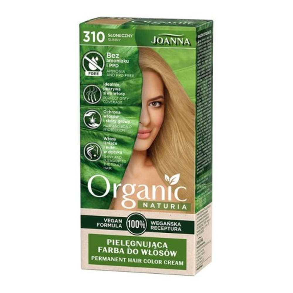 Joanna Organic Vegan Farba Nr  310 Słoneczny 1 Sztuka