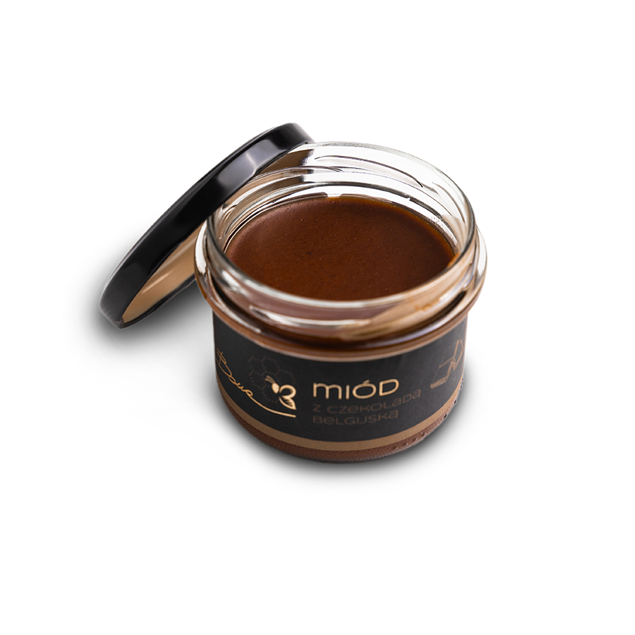 Bona Miód z Czekoladą Belgijską Naturalny Pyszny Smak 245g